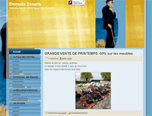 Tablet Screenshot of emmaus-essarts.org